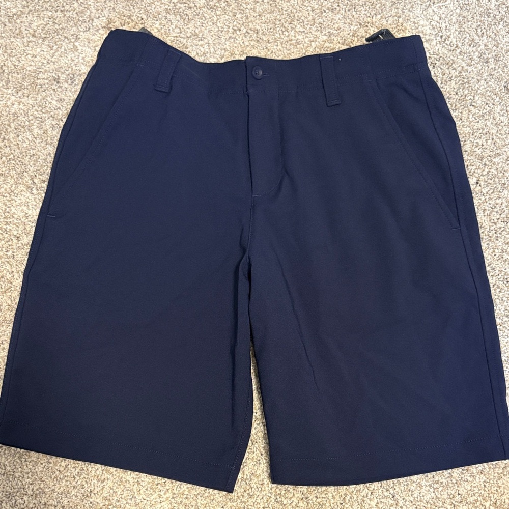Under Armour Kids Navy Blue Shorts